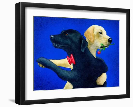 Lab Dance-Will Bullas-Framed Giclee Print