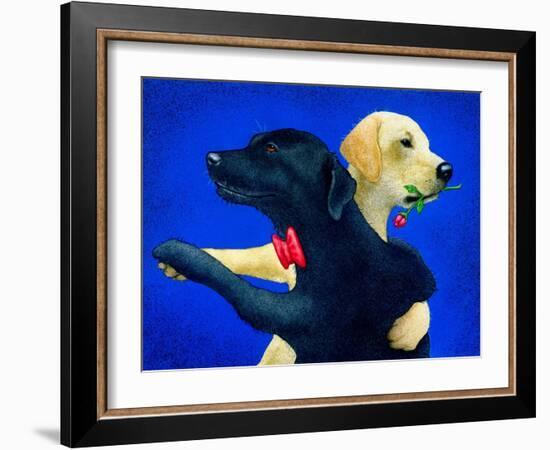 Lab Dance-Will Bullas-Framed Giclee Print