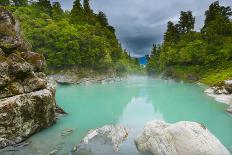 Landscape of Hokitika Gorge at South Island New Zealand-Lab_Photo-Framed Photographic Print