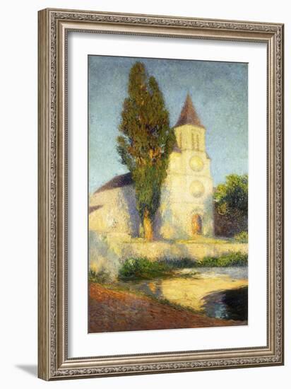 Labastide du Vert Church, Eglise de Labastide du Vert-Henri Martin-Framed Giclee Print