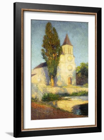 Labastide du Vert Church, Eglise de Labastide du Vert-Henri Martin-Framed Giclee Print