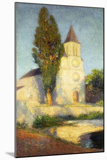 Labastide du Vert Church, Eglise de Labastide du Vert-Henri Martin-Mounted Giclee Print