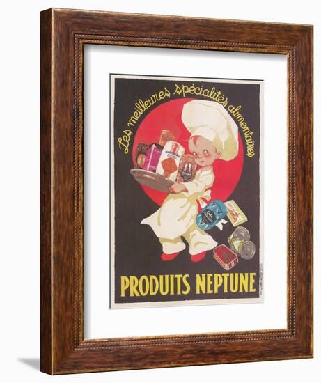 Label for Nepute Food Products-null-Framed Art Print