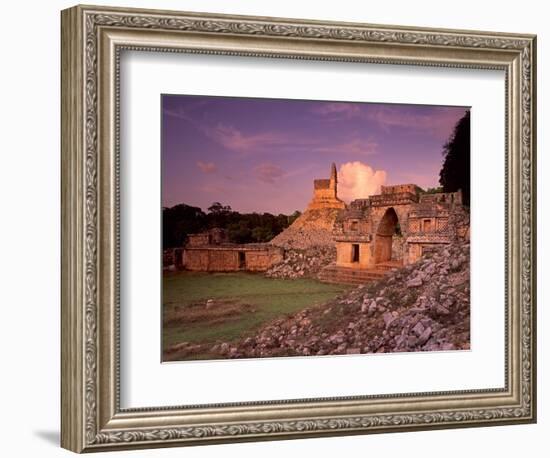 Labna, The Americas, Maya, Yucatan, Mexico-Kenneth Garrett-Framed Photographic Print