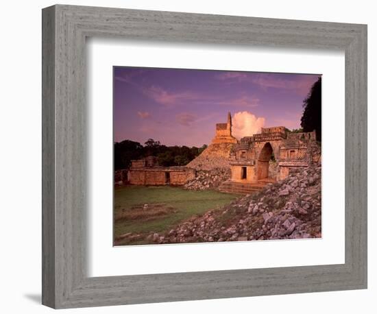 Labna, The Americas, Maya, Yucatan, Mexico-Kenneth Garrett-Framed Photographic Print