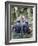 Labor Activist Cesar Chavez Talking in Field with Grape Pickers of United Farm Workers Union-Arthur Schatz-Framed Premium Photographic Print