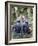 Labor Activist Cesar Chavez Talking in Field with Grape Pickers of United Farm Workers Union-Arthur Schatz-Framed Premium Photographic Print