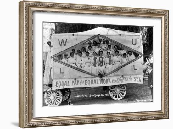 Labor Day Parade, 1910-Science Source-Framed Giclee Print