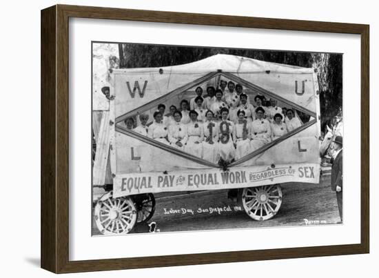 Labor Day Parade, 1910-Science Source-Framed Giclee Print