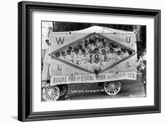 Labor Day Parade, 1910-Science Source-Framed Giclee Print