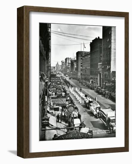 Labor Day Parade, Tacoma, WA, 1919-Marvin Boland-Framed Giclee Print