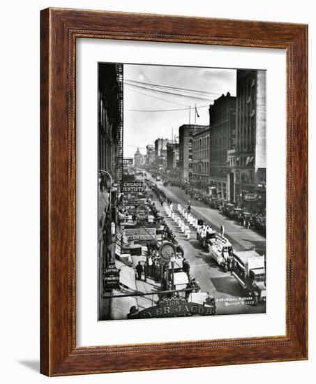 Labor Day Parade, Tacoma, WA, 1919-Marvin Boland-Framed Giclee Print