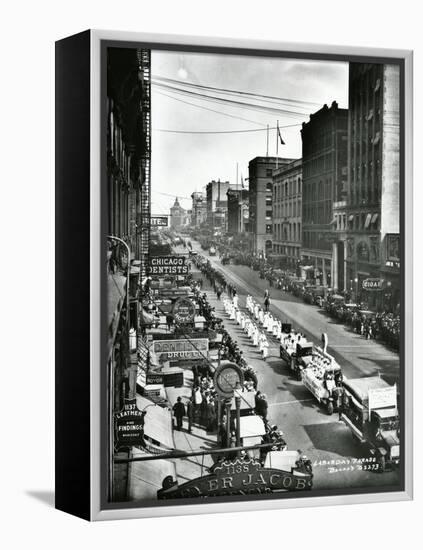 Labor Day Parade, Tacoma, WA, 1919-Marvin Boland-Framed Premier Image Canvas