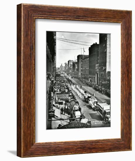 Labor Day Parade, Tacoma, WA, 1919-Marvin Boland-Framed Giclee Print