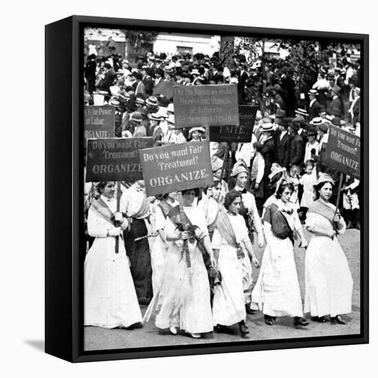 Labor Day Parade, Women's Suffrage, 1912-Science Source-Framed Premier Image Canvas