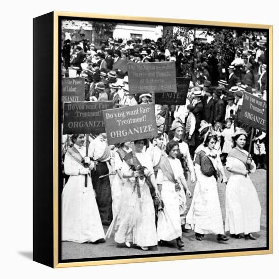 Labor Day Parade, Women's Suffrage, 1912-Science Source-Framed Premier Image Canvas