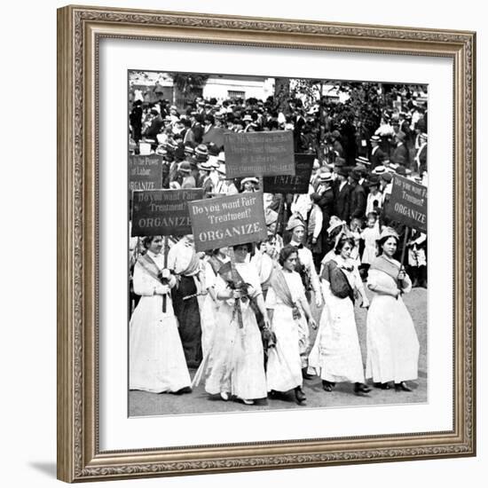 Labor Day Parade, Women's Suffrage, 1912-Science Source-Framed Giclee Print