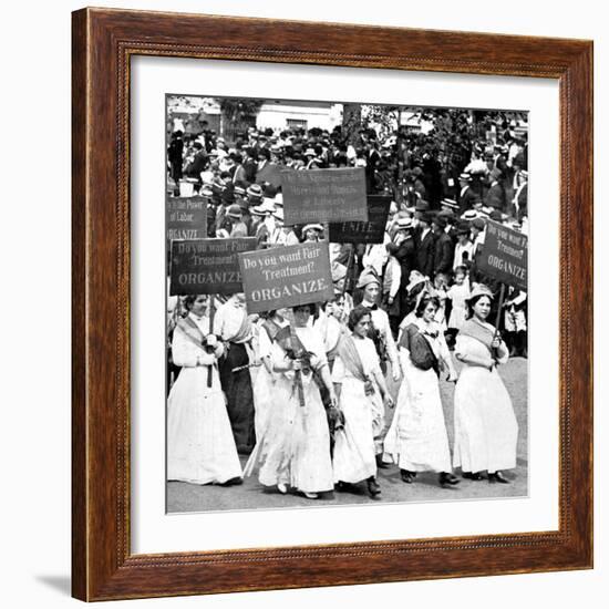 Labor Day Parade, Women's Suffrage, 1912-Science Source-Framed Giclee Print