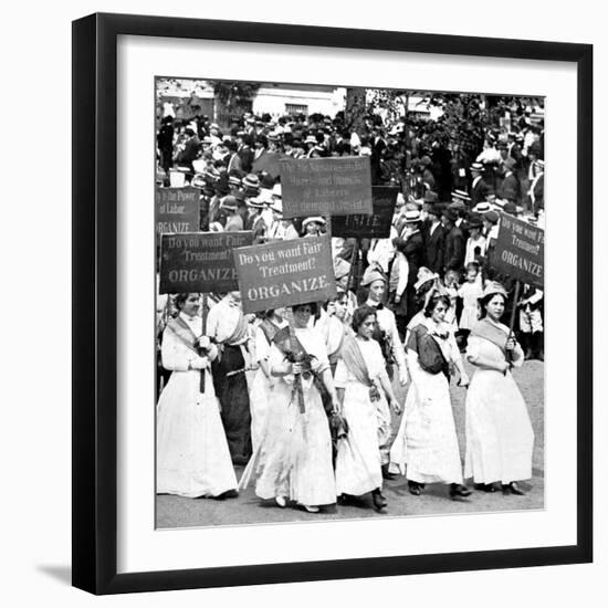 Labor Day Parade, Women's Suffrage, 1912-Science Source-Framed Giclee Print