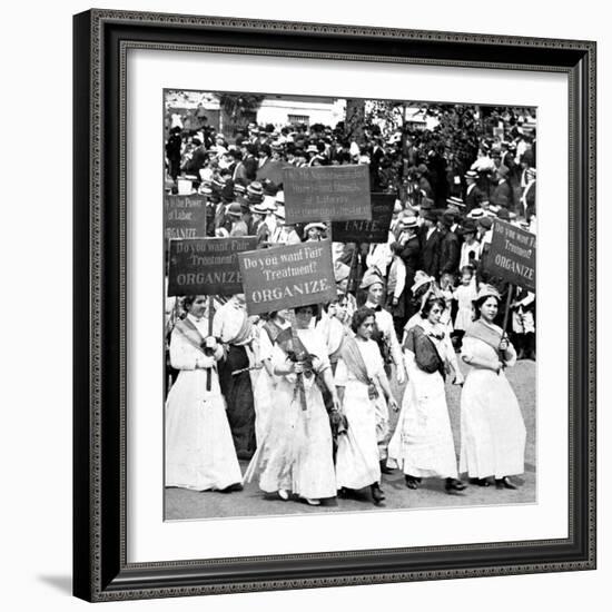 Labor Day Parade, Women's Suffrage, 1912-Science Source-Framed Giclee Print