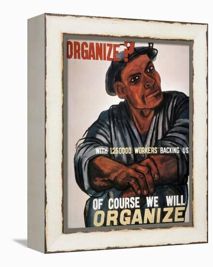 Labor: Poster, 1930S-Ben Shahn-Framed Premier Image Canvas