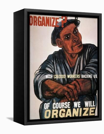 Labor: Poster, 1930S-Ben Shahn-Framed Premier Image Canvas