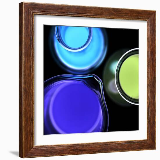 Laboratory Glassware-Kevin Curtis-Framed Premium Photographic Print