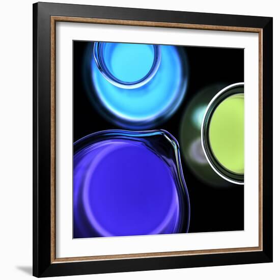 Laboratory Glassware-Kevin Curtis-Framed Premium Photographic Print