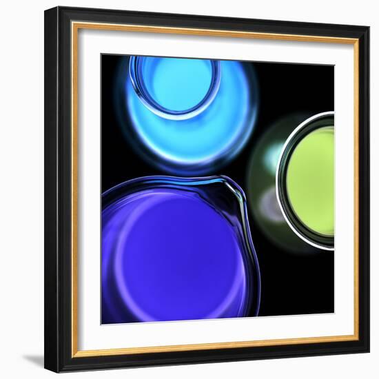 Laboratory Glassware-Kevin Curtis-Framed Premium Photographic Print