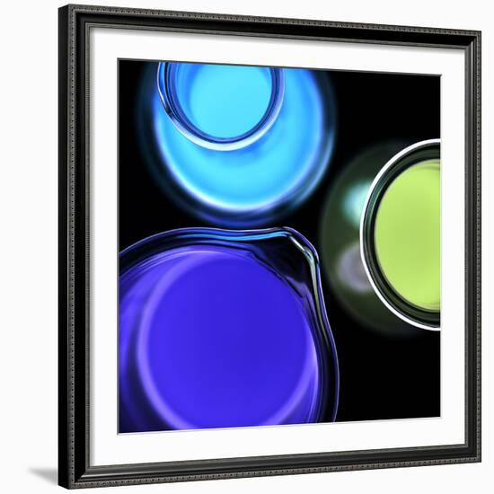 Laboratory Glassware-Kevin Curtis-Framed Photographic Print