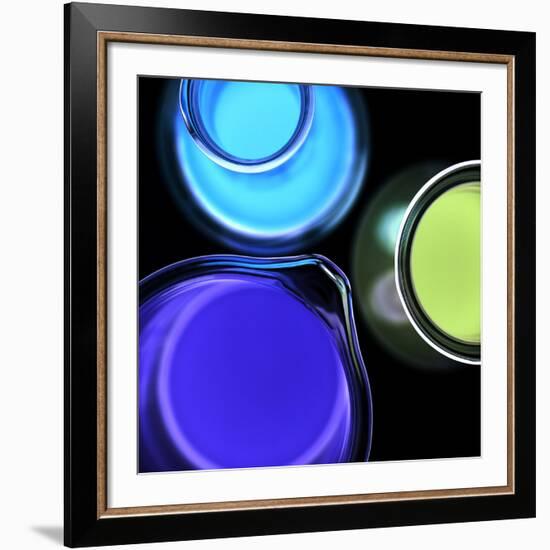 Laboratory Glassware-Kevin Curtis-Framed Photographic Print