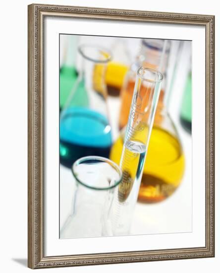 Laboratory Glassware-Tek Image-Framed Photographic Print