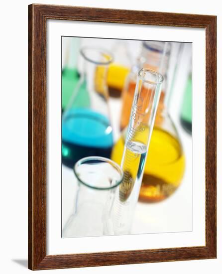 Laboratory Glassware-Tek Image-Framed Photographic Print