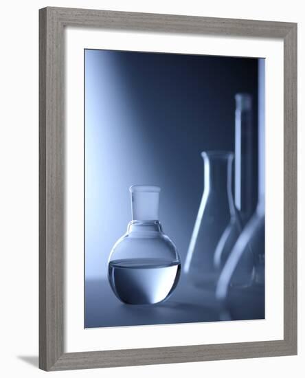 Laboratory Glassware-Tek Image-Framed Photographic Print