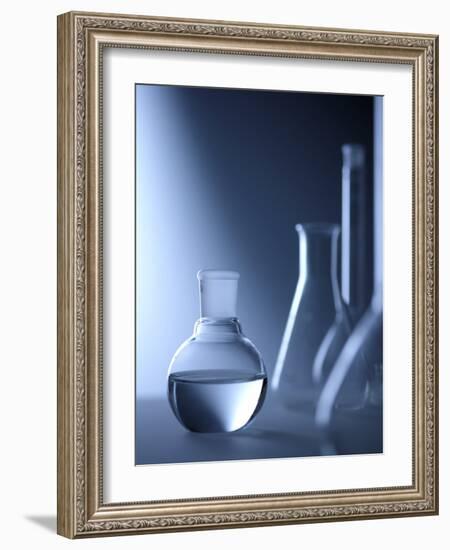 Laboratory Glassware-Tek Image-Framed Photographic Print