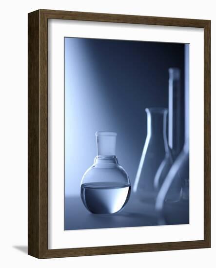 Laboratory Glassware-Tek Image-Framed Photographic Print