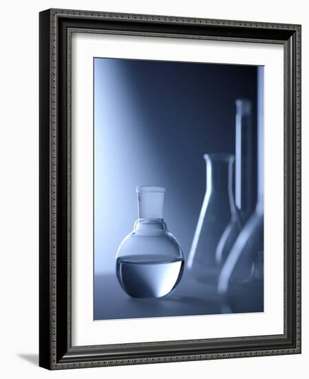 Laboratory Glassware-Tek Image-Framed Photographic Print