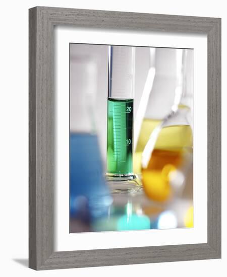 Laboratory Glassware-Tek Image-Framed Photographic Print