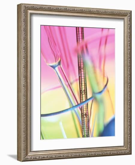 Laboratory Glassware-Tek Image-Framed Photographic Print