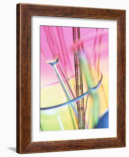 Laboratory Glassware-Tek Image-Framed Photographic Print