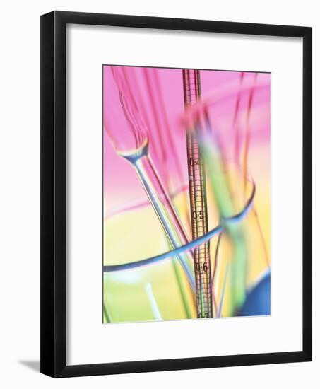 Laboratory Glassware-Tek Image-Framed Photographic Print