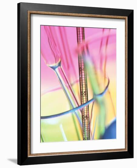 Laboratory Glassware-Tek Image-Framed Photographic Print