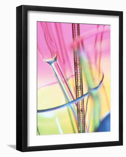 Laboratory Glassware-Tek Image-Framed Photographic Print