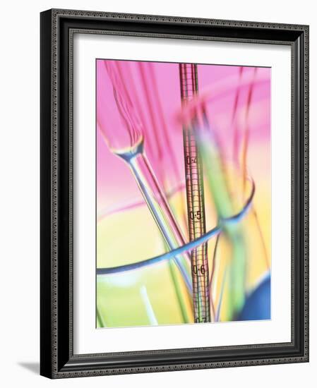 Laboratory Glassware-Tek Image-Framed Photographic Print