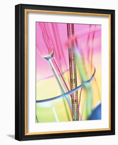 Laboratory Glassware-Tek Image-Framed Photographic Print