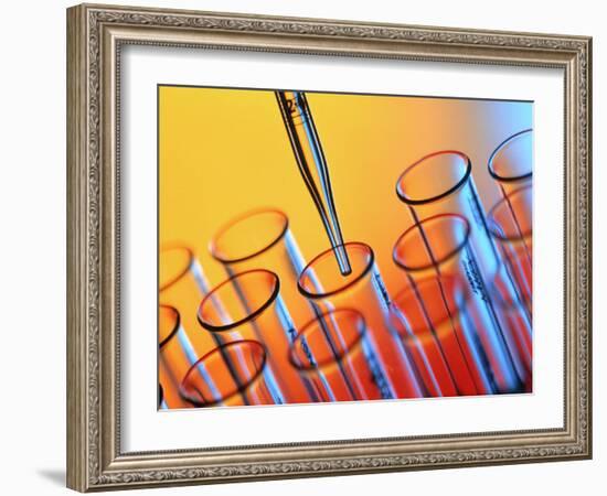 Laboratory Glassware-Tek Image-Framed Photographic Print