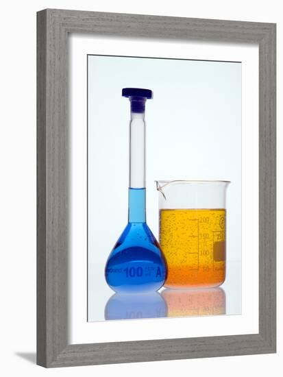 Laboratory Glassware-Paul Rapson-Framed Photographic Print