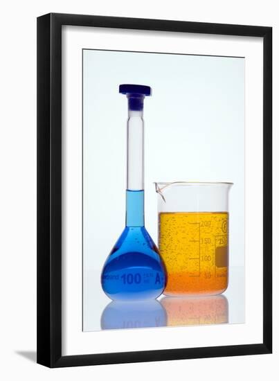 Laboratory Glassware-Paul Rapson-Framed Photographic Print