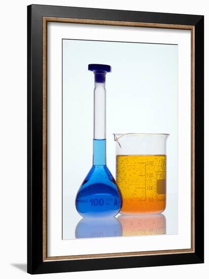 Laboratory Glassware-Paul Rapson-Framed Photographic Print