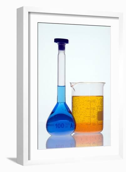 Laboratory Glassware-Paul Rapson-Framed Photographic Print